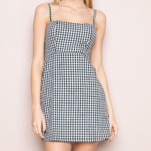 SOLD Brandy Melville gingham dress